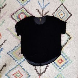 Madewell Velvet Tshirt